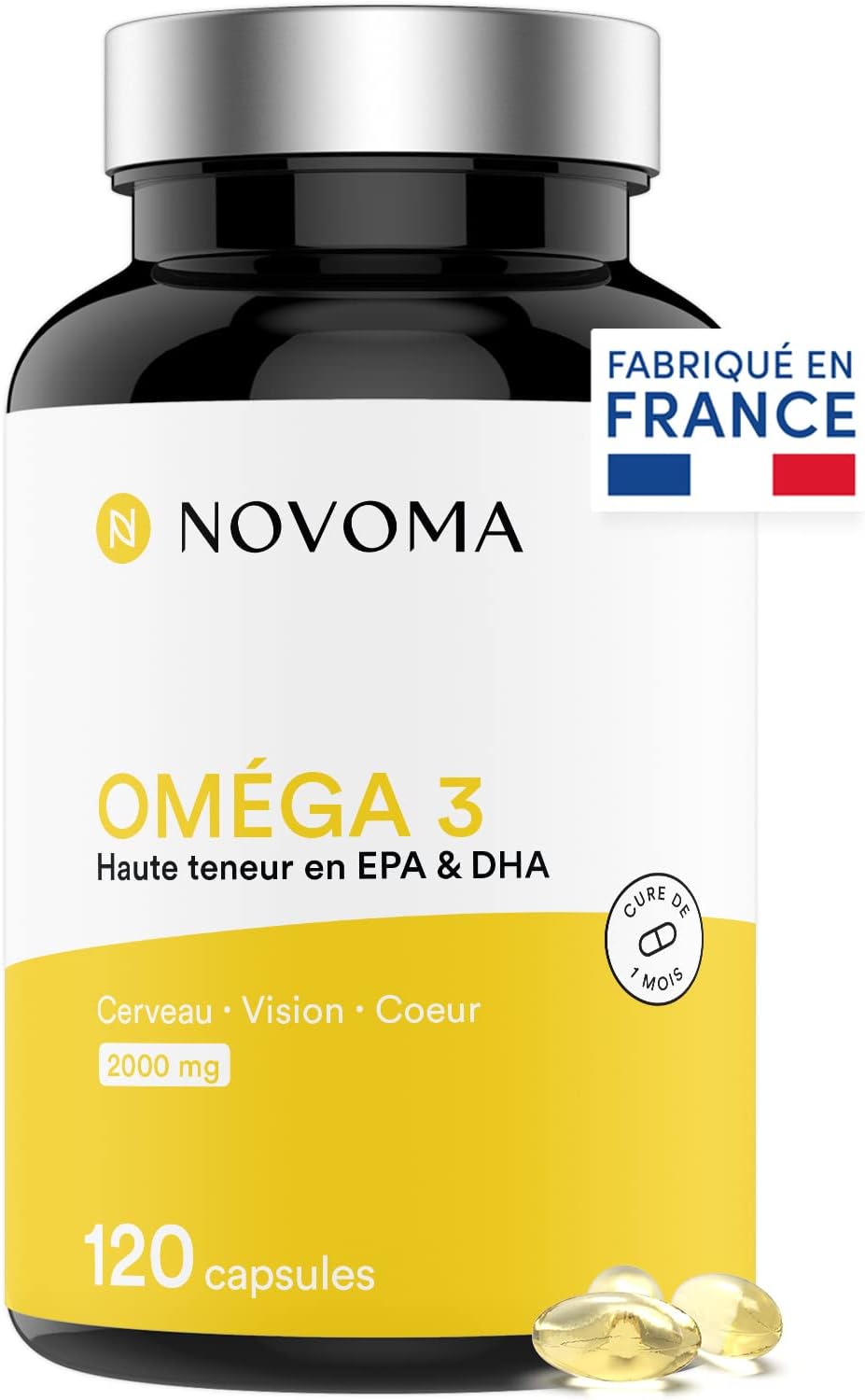 Novoma Omega 3 Huile de Poisson