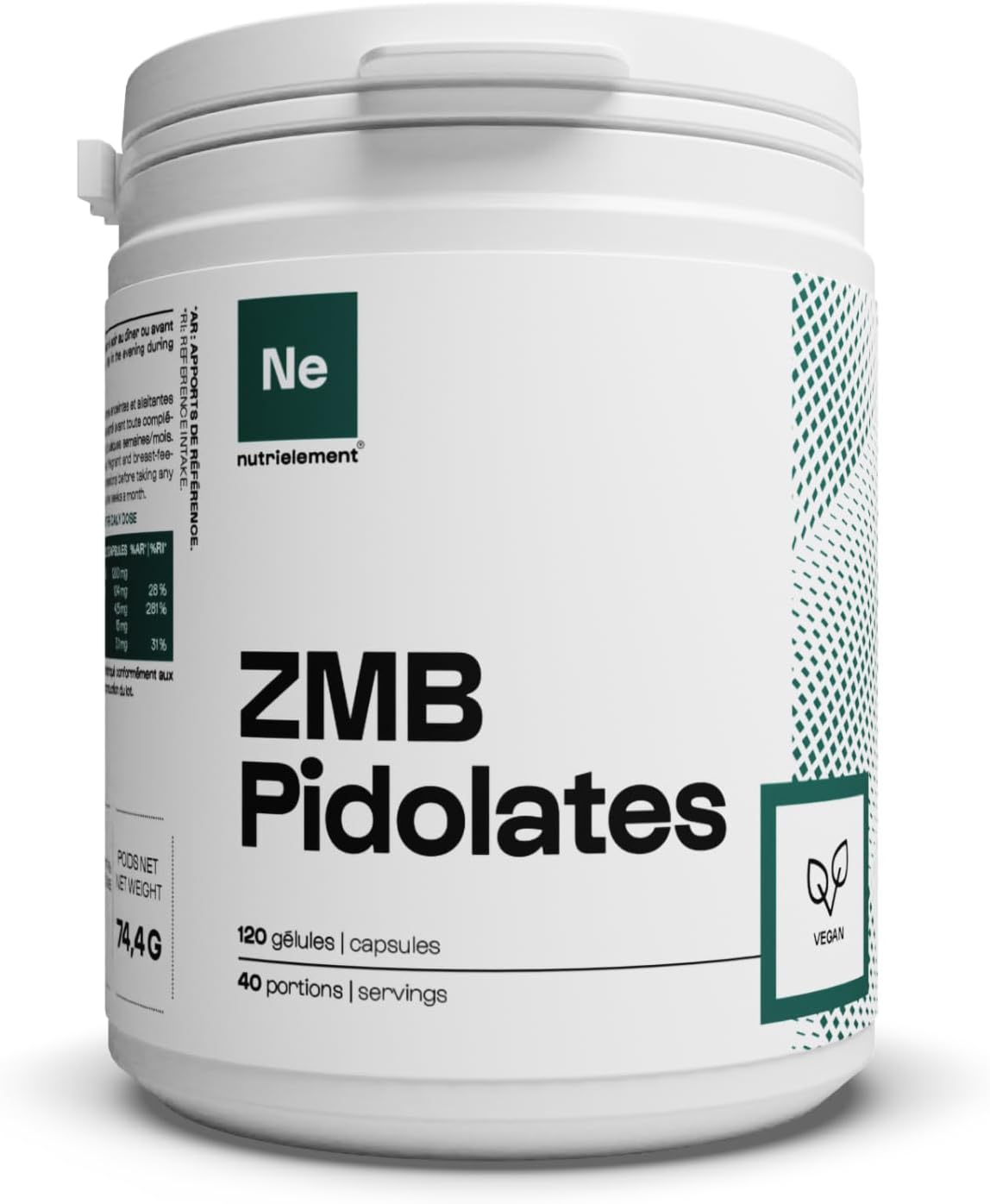 ZMB Pidolates 120 Gélules | Zinc + Magnésium + Vitamine B6 | 100% Nat…